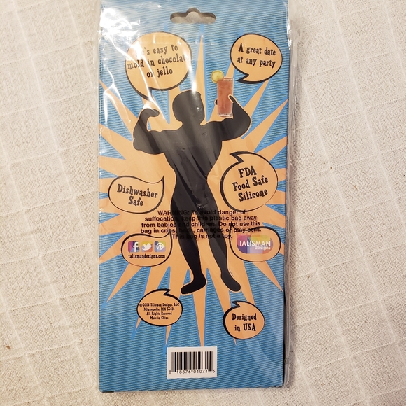 NIB TALISMAN DESIGNS man shaped ice cube tray - Picture 2 of 3